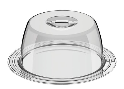 Juego para queso Ciclo de acero inoxidable de 25 cm  Tramontina