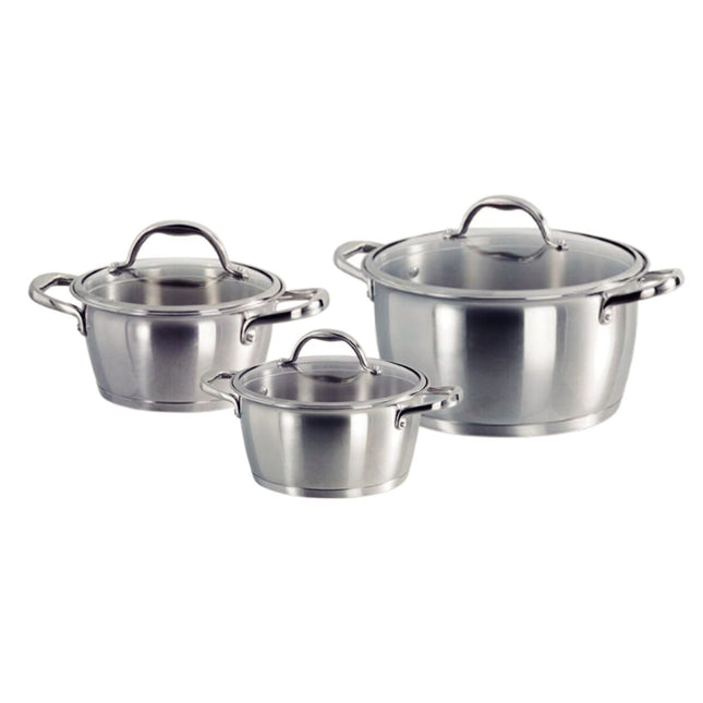 Batería de cocina Allegra de acero...