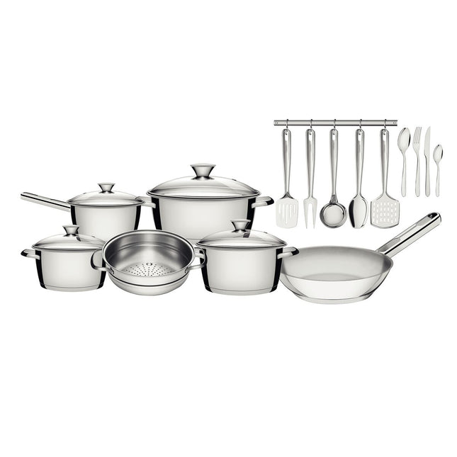 Batería de cocina Allegra de acero...