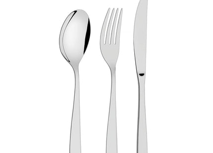 Juego de cubiertos Cosmos de Acero Inoxidable con Cuchillos de Mesa Acabado Brillante y Mate de 30 piezas Tramontina
