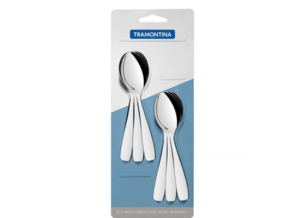 Juego cucharas para té Tramontina Amazonas acero inoxidable 6 pzas.
