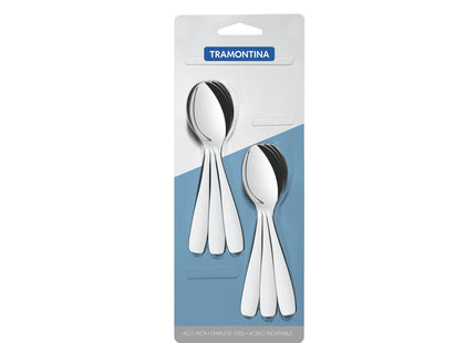 Juego cucharas para té Tramontina Amazonas acero inoxidable 6 pzas.