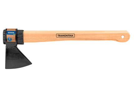 Hacha Soldada Ligera con Cabeza Redonda Tramontina Tamaño 2 con Mango de Madera 50 cm