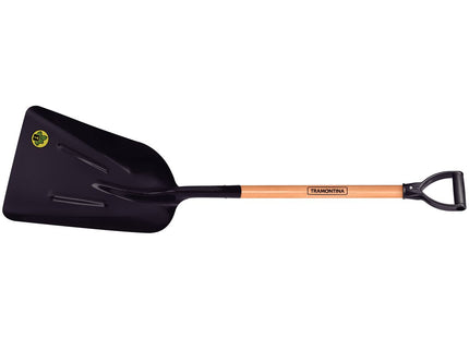 Pala carbonera, mango de madera 71 cm