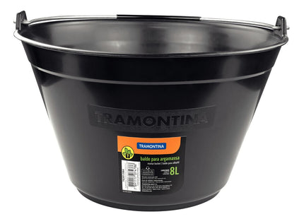 Balde Plástico para Albañil Tramontina 8 L