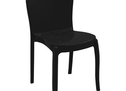 Silla Tramontina Summa Anna en Polipropileno Negro