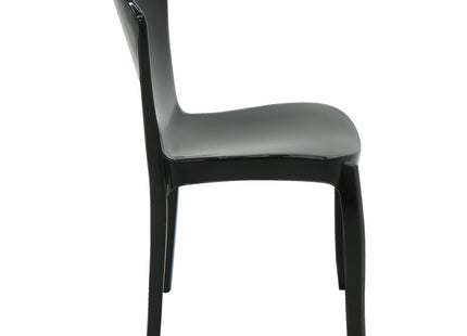 Silla Tramontina Summa Anna en Polipropileno Negro