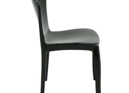Silla Tramontina Summa Anna en Polipropileno Negro