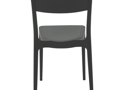 Silla Tramontina Summa Diana Eco en Polipropileno y Fibra de Vidrio Negro