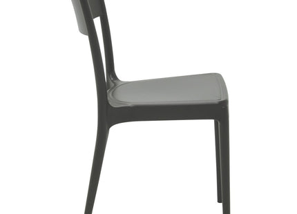 Silla Tramontina Summa Diana Eco en Polipropileno y Fibra de Vidrio Marrón
