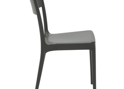 Silla Tramontina Summa Diana Eco en Polipropileno y Fibra de Vidrio Marrón