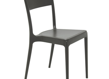 Silla Tramontina Summa Diana Eco en Polipropileno y Fibra de Vidrio Marrón