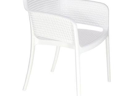 Silla Tramontina Summa Gabriela en Polipropileno y Fibra de Vidrio Blanco