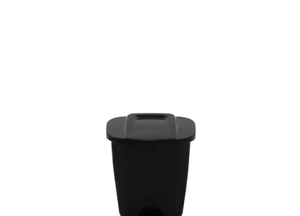 Basurero Tramontina T-Force en Polipropileno Negro 15 L