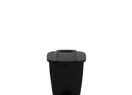 Basurero Tramontina T-Force en Polipropileno Negro 15 L