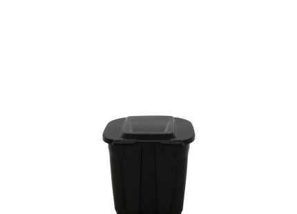 Basurero Tramontina T-Force en Polipropileno Negro 15 L