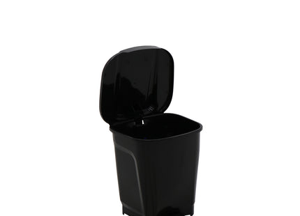 Basurero Tramontina T-Force en Polipropileno Negro 15 L