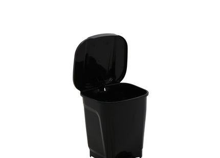Basurero Tramontina T-Force en Polipropileno Negro 15 L