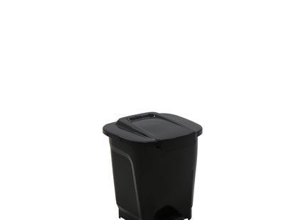 Basurero Tramontina T-Force en Polipropileno Negro 15 L