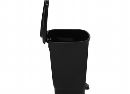 Basurero Tramontina T-Force en Polipropileno Negro 25 L