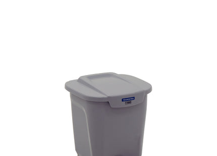 Basurero Tramontina T-Force en Polipropileno Gris 25 L