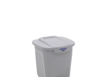 Basurero Tramontina T-Force en Polipropileno Gris 25 L