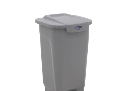 Basurero Tramontina T-Force en Polipropileno Gris 50 L