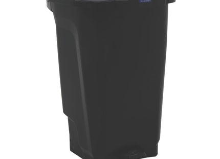 Basurero Tramontina T-Force en Polipropileno Negro 100 L