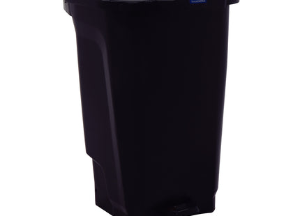 Basurero Tramontina T-Force en Polipropileno Negro 100 L