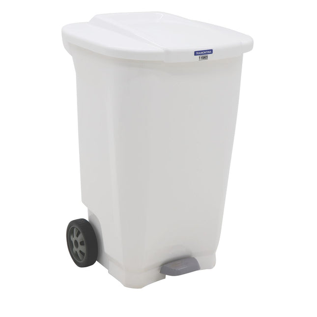 Basurero Tramontina T-Force en Polipropileno Blanco...
