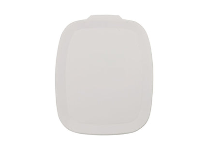 Basurero Tramontina Urban Pedal en Polipropileno Blanco con Asta en Acero Galvanizado 7 L