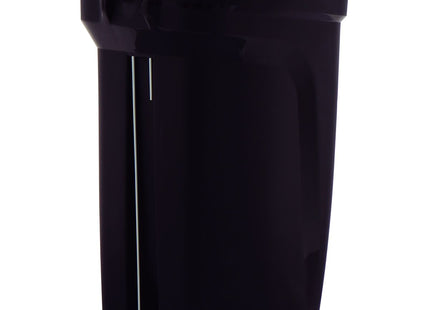 Basurero Tramontina Compact Pedal en Polipropileno Negro con Asta en Acero Galvanizado 10 L