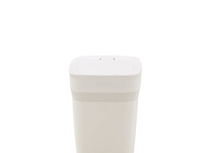 Basurero Tramontina Urban en Polipropileno Blanco con Tapa Click 6.5 L