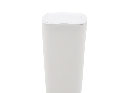Basurero Tramontina Urban en Polipropileno Blanco con Tapa Click 8.5 L