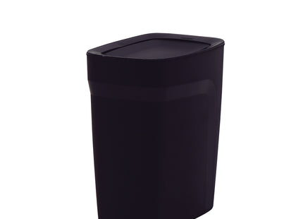 Basurero Tramontina Compact 8.5L de Polipropileno Negro