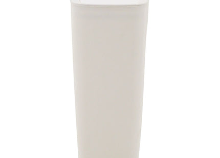 Basurero Tramontina Urban en Polipropileno Blanco con Tapa Click 10.5 L