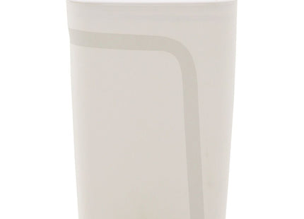 Basurero Tramontina Urban en Polipropileno Blanco con Tapa Click 10.5 L