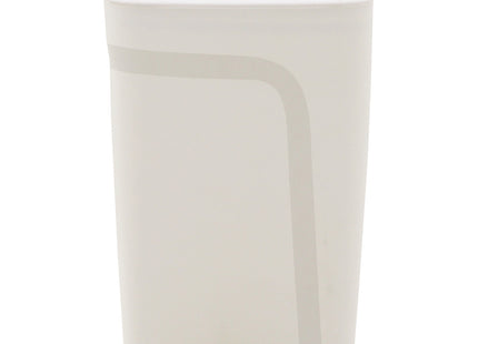 Basurero Tramontina Urban en Polipropileno Blanco con Tapa Click 10.5 L