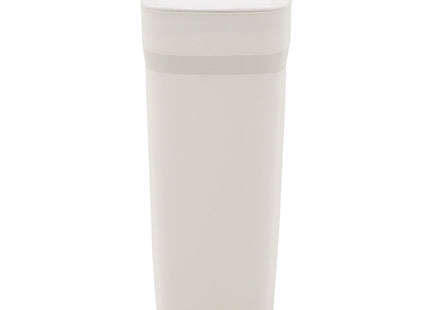 Basurero Tramontina Urban en Polipropileno Blanco con Tapa Click 10.5 L