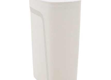 Basurero Tramontina Urban en Polipropileno Blanco con Tapa Click 10.5 L