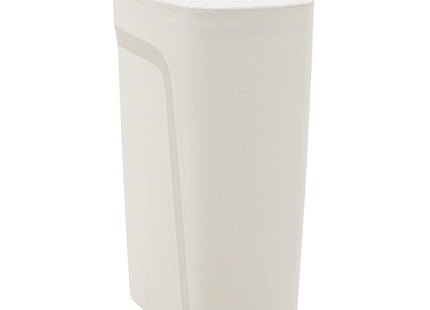 Basurero Tramontina Urban en Polipropileno Blanco con Tapa Click 10.5 L