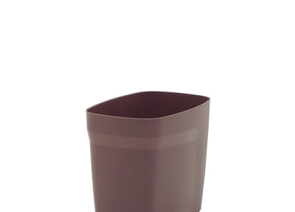 Basurero Tramontina Urban ECO en Polipropileno Taupe sin Tapa 6.5 L