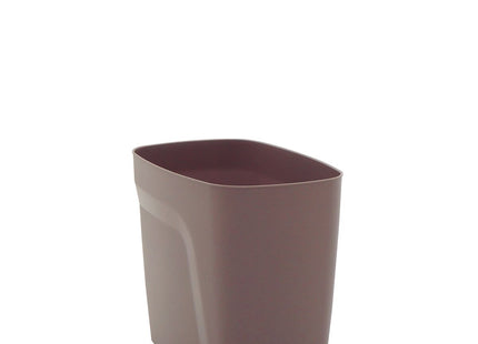 Basurero Tramontina Urban ECO en Polipropileno Taupe sin Tapa 6.5 L