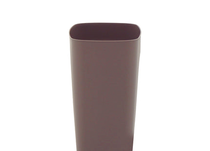 Basurero Tramontina Compact ECO en Polipropileno Taupe sin Tapa 8.5 L