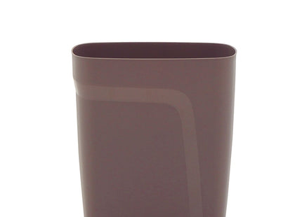 Basurero Tramontina Compact ECO en Polipropileno Taupe sin Tapa 8.5 L