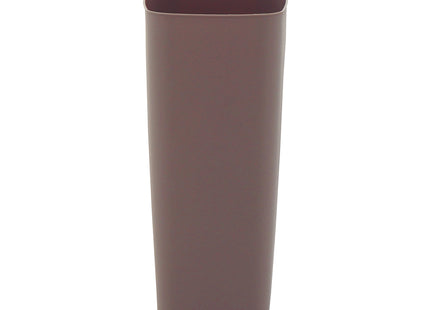 Basurero Tramontina Compact ECO en Polipropileno Taupe sin Tapa 10.5 L