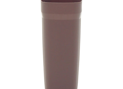 Basurero Tramontina Compact ECO en Polipropileno Taupe sin Tapa 10.5 L