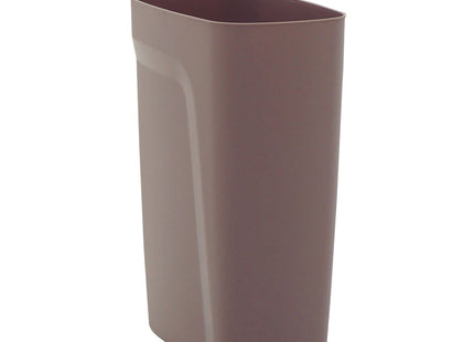 Basurero Tramontina Compact ECO en Polipropileno Taupe sin Tapa 10.5 L