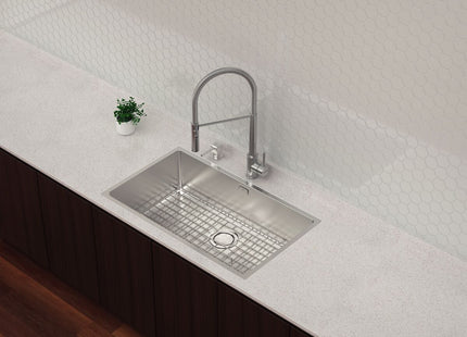 Cubeta en acero inoxidable Tramontina Design Collection Quadrum 70