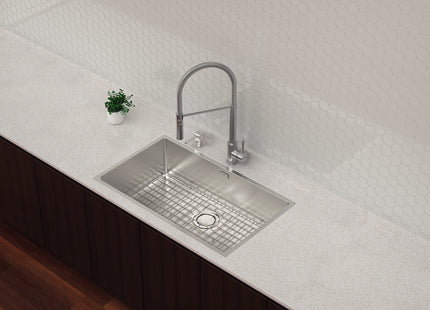 Cubeta en acero inoxidable Tramontina Design Collection Quadrum 70
